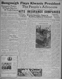 People's Advocate, January 7, 1938