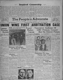 People's Advocate, February 18, 1938