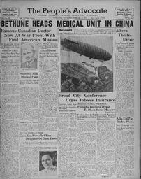 People's Advocate, February 25, 1938