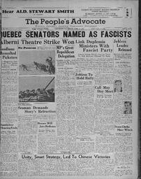 People's Advocate, April 15, 1938