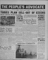 People's Advocate September 16, 1938