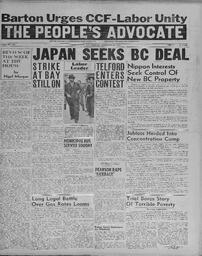 People's Advocate October 28, 1938