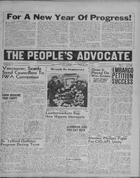 People's Advocate December 30, 1938