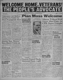 People's Advocate February 10, 1939