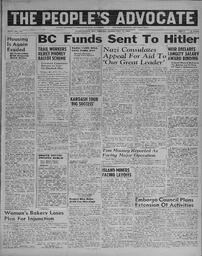 People's Advocate February 17, 1939