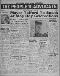 People's Advocate April 28, 1939