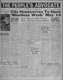 People's Advocate May 12, 1939