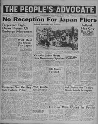 People's Advocate July 21, 1939