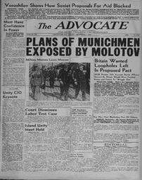 Advocate, September 1, 1939