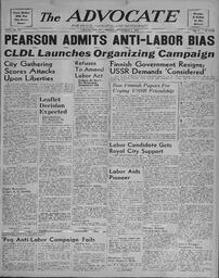 Advocate, December 1, 1939