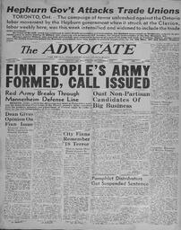 Advocate, December 8, 1939