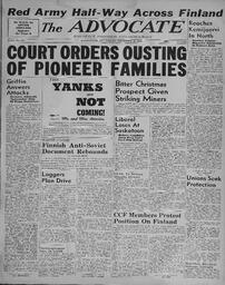 Advocate, December 22, 1939