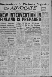 Advocate, February 9, 1940
