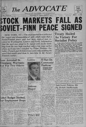 Advocate, March 15, 1940