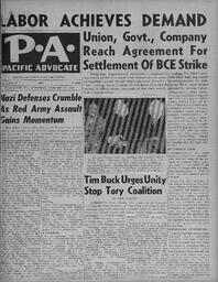Pacific Advocate, January 20, 1945