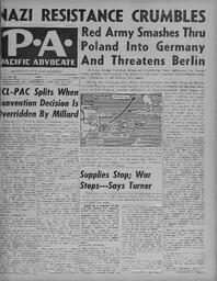 Pacific Advocate, January 27, 1945