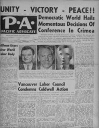 Pacific Advocate, February 17, 1945