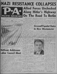Pacific Advocate, April 14, 1945