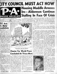 Pacific Advocate, June 30, 1945