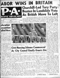 Pacific Advocate, August 4, 1945