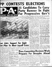 Pacific Advocate, September 1, 1945