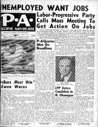 Pacific Advocate, December 7, 1945
