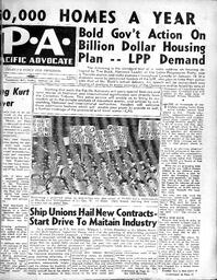 Pacific Advocate, January 18, 1946