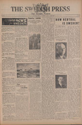 The Swedish Press - April 29, 1943