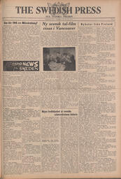 The Swedish Press - May 30, 1946