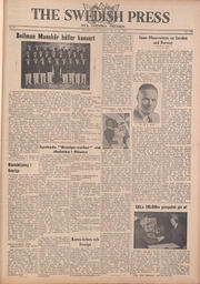 The Swedish Press - December 14, 1950