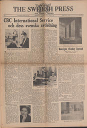 The Swedish Press - January 22, 1953