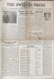 The Swedish Press - May 14, 1953