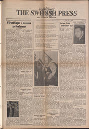 The Swedish Press - May 27, 1954