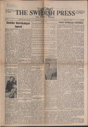 The Swedish Press - November 04, 1954