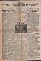 The Swedish Press - November 25, 1954