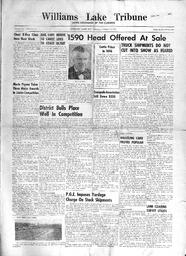 Williams Lake Tribune - October 11, 1951