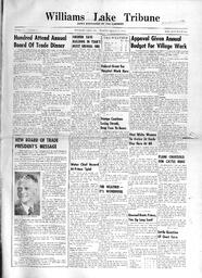 Williams Lake Tribune - January 31, 1952