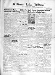 Williams Lake Tribune - February 21, 1952