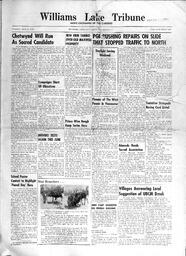 Williams Lake Tribune - April 24, 1952