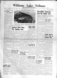 Williams Lake Tribune - May 1, 1952