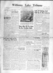 Williams Lake Tribune - August 21, 1952