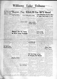 Williams Lake Tribune - October 16, 1952