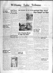 Williams Lake Tribune - November 20, 1952