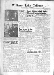 Williams Lake Tribune - December 11, 1952