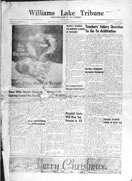 Williams Lake Tribune - December 24, 1952