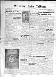 Williams Lake Tribune - March 26, 1953