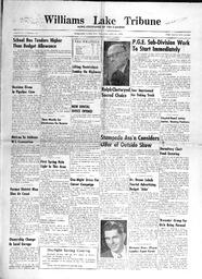 Williams Lake Tribune - April 23, 1953