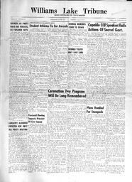 Williams Lake Tribune - June 4, 1953