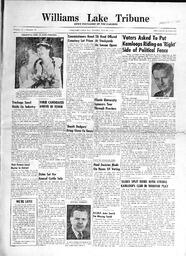 Williams Lake Tribune - July 30, 1953