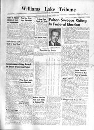 Williams Lake Tribune - August 13, 1953